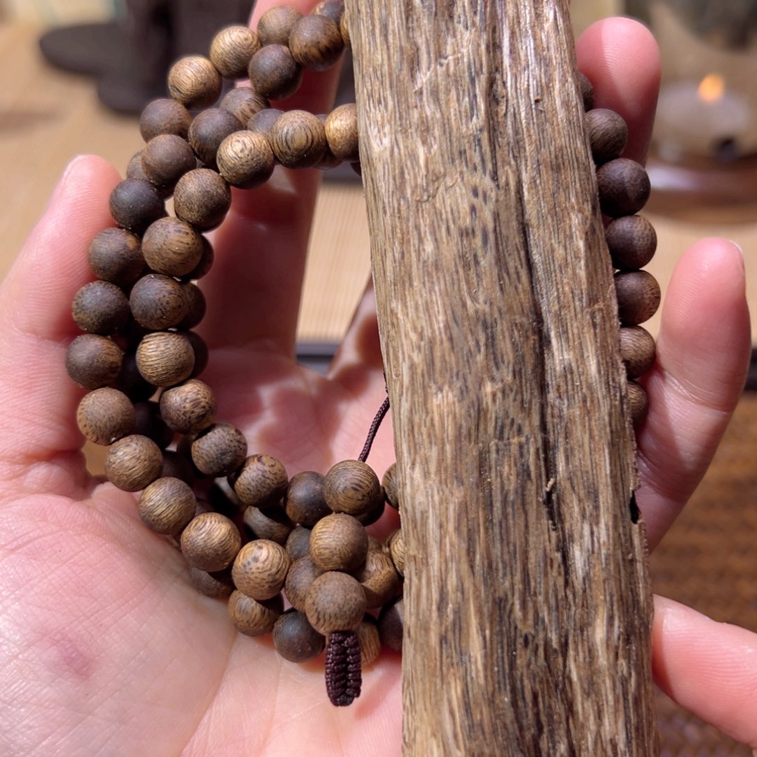 【闪购商品】香榧木海南木料种植绿奇卡7多圈17.6克