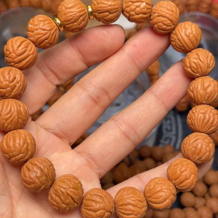 桃核手串龙纹桃核17
