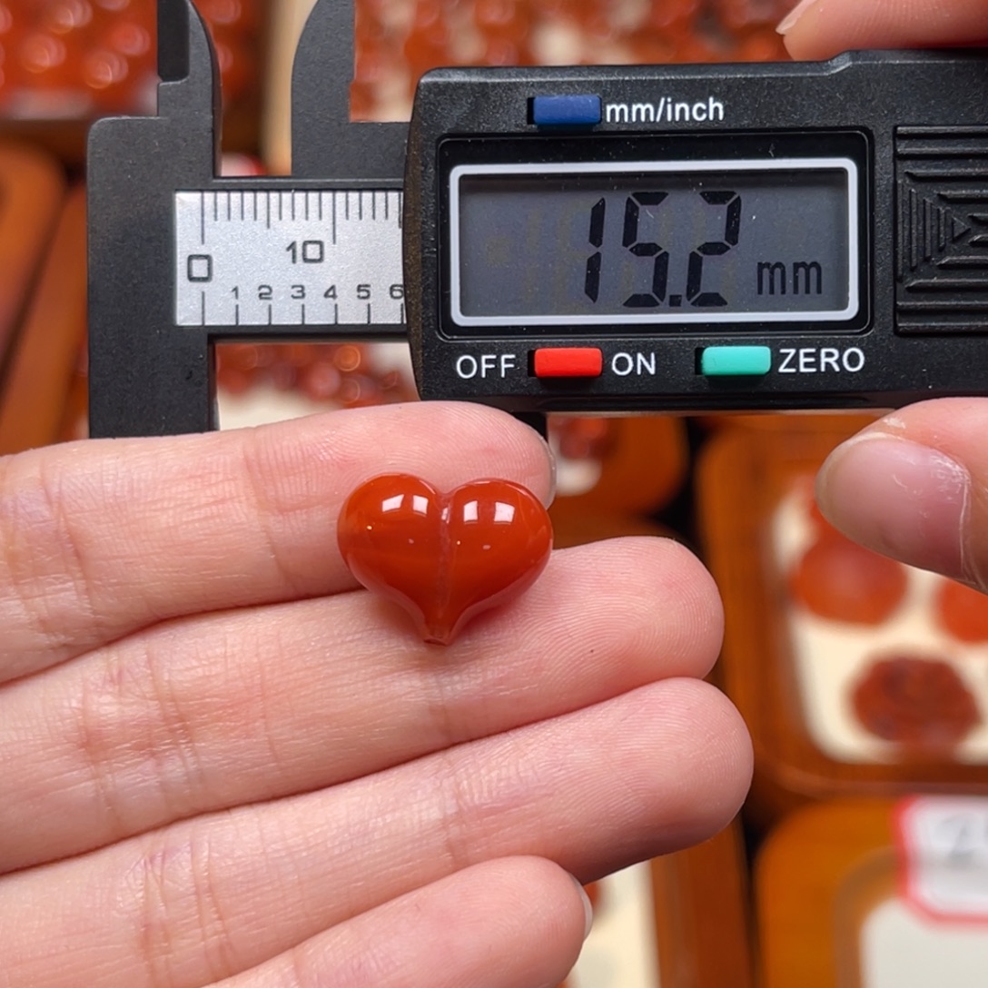 南红玛瑙未镶嵌吊坠(不含链)