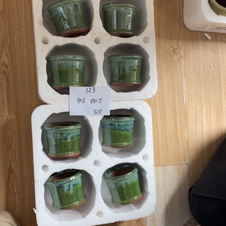 粗陶多肉花盆微瑕123