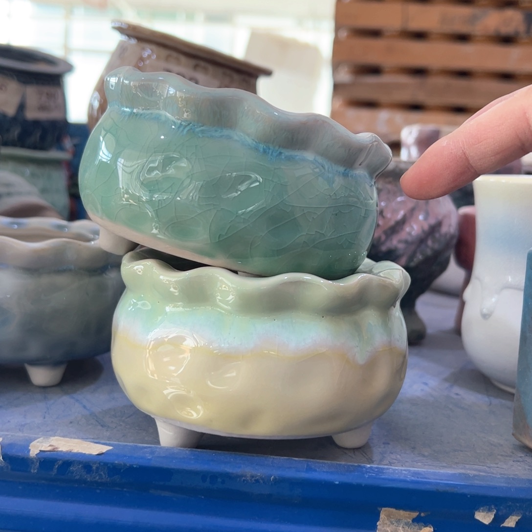 陶瓷多肉小花盆@@