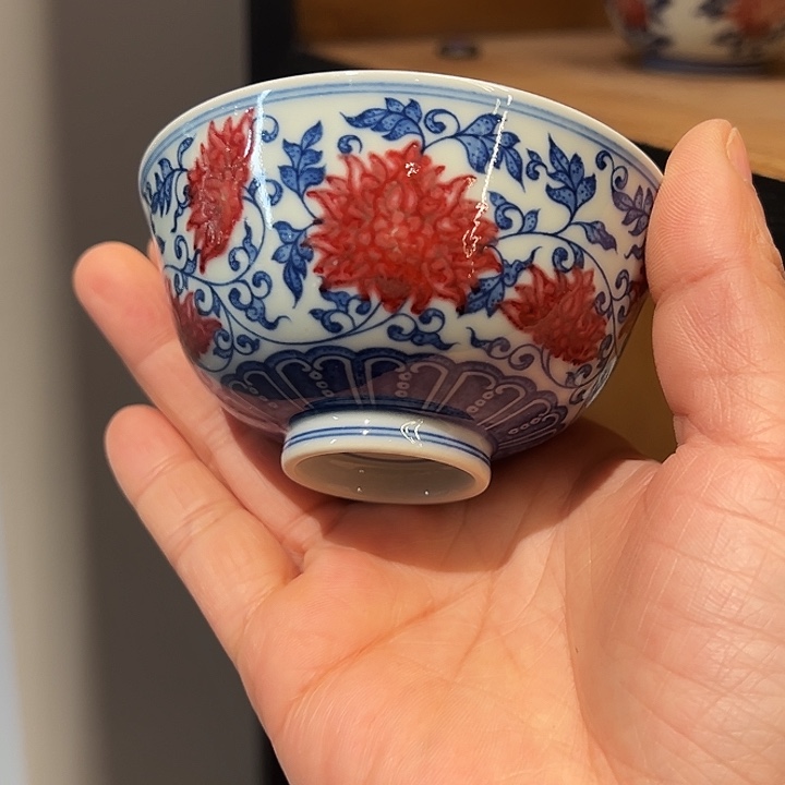 臻玉古坊原矿孔雀石釉里红