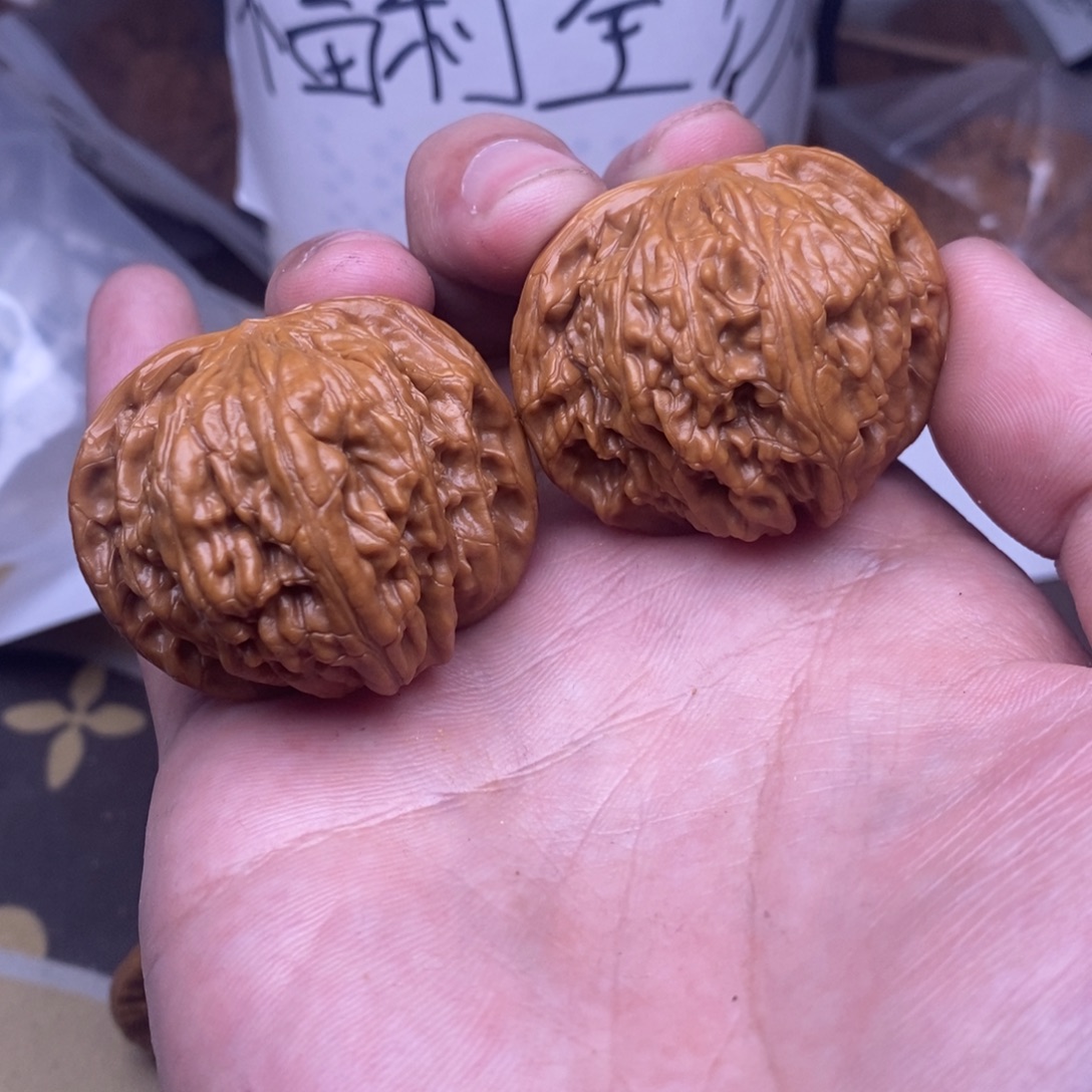 核桃41尺寸，磨盘狮子头