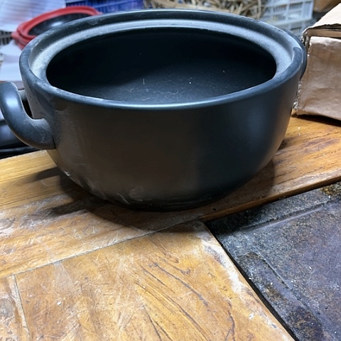 微瑕，明火，口径25厘米，高度12，354变形针孔，3.5L