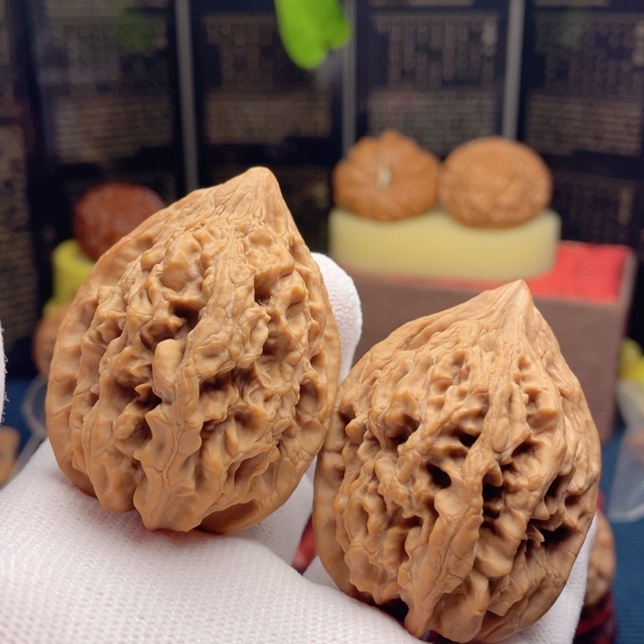 吊坠文玩核桃42高桩大沽石