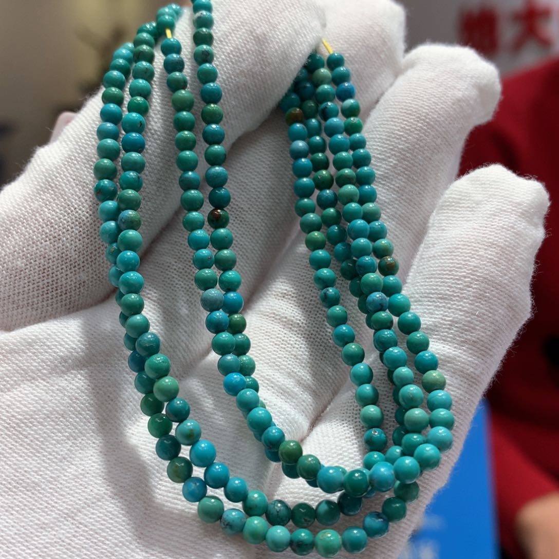 绿松石长链未镶嵌