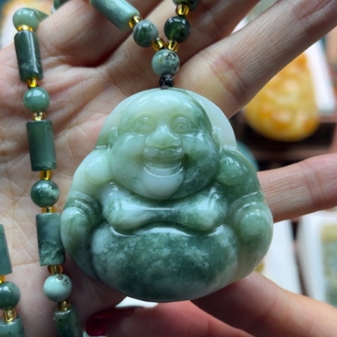 岫玉挂件未镶嵌挂件