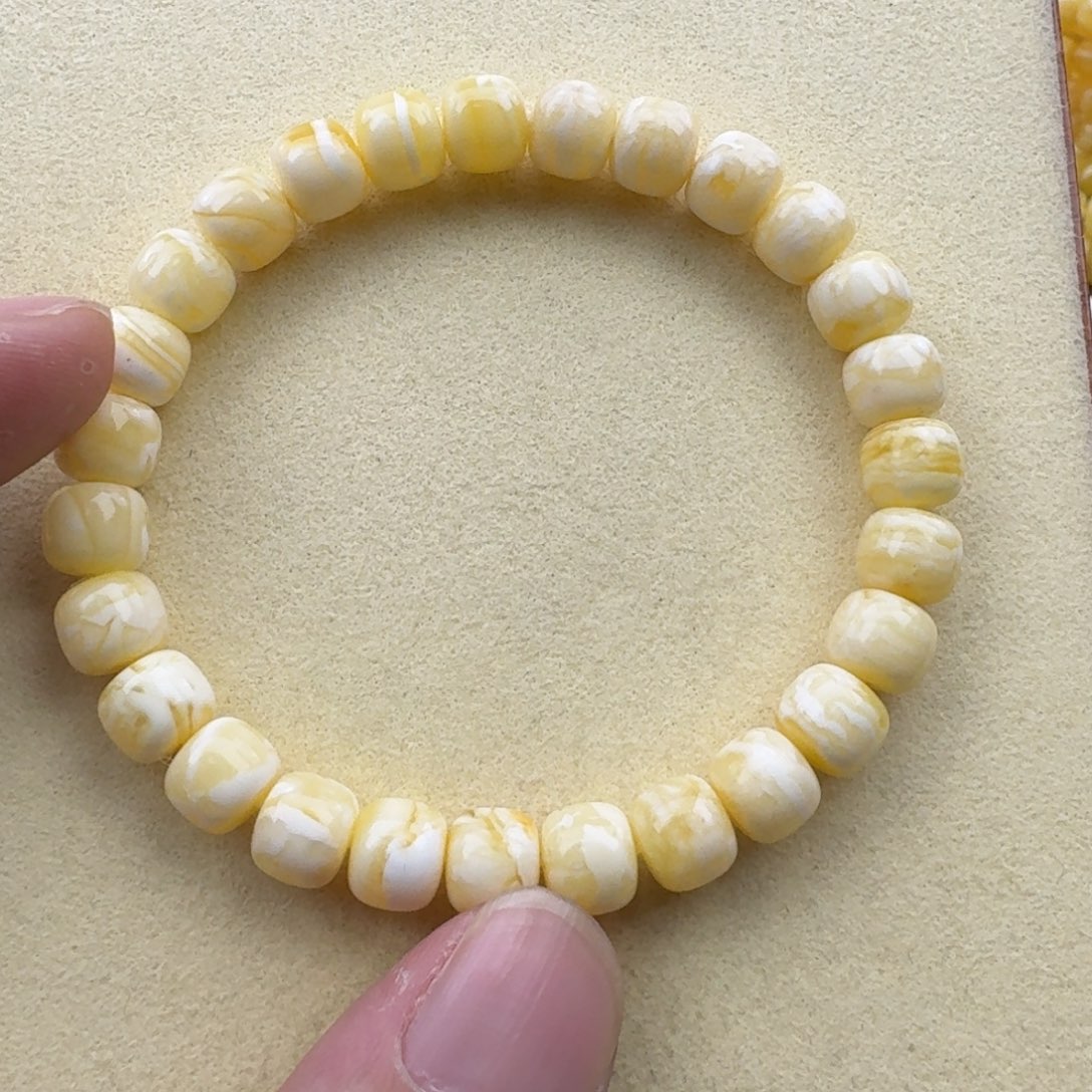 琥珀手链未镶嵌蜜蜡手串