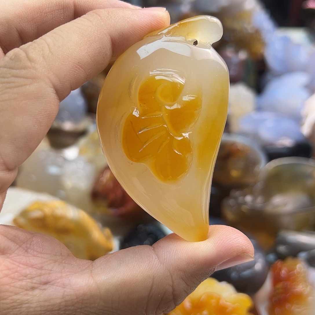 玛瑙/玉髓未镶嵌颈饰