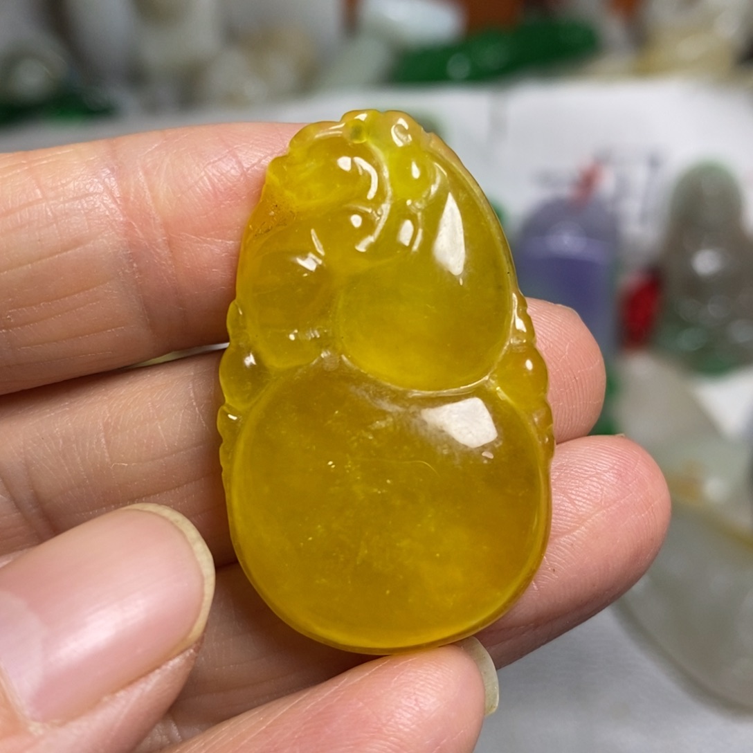 和田玉（糖玉）未镶嵌颈饰