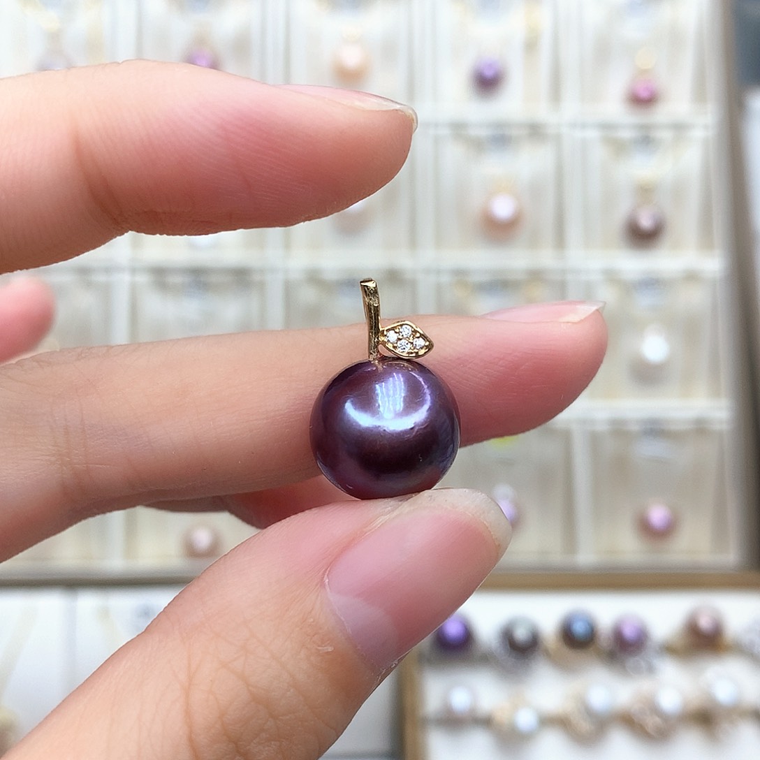 淡水珍珠颈饰合金