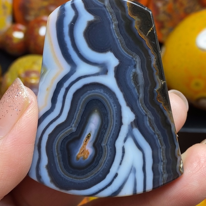 玛瑙/玉髓吊坠(不含链)未镶嵌