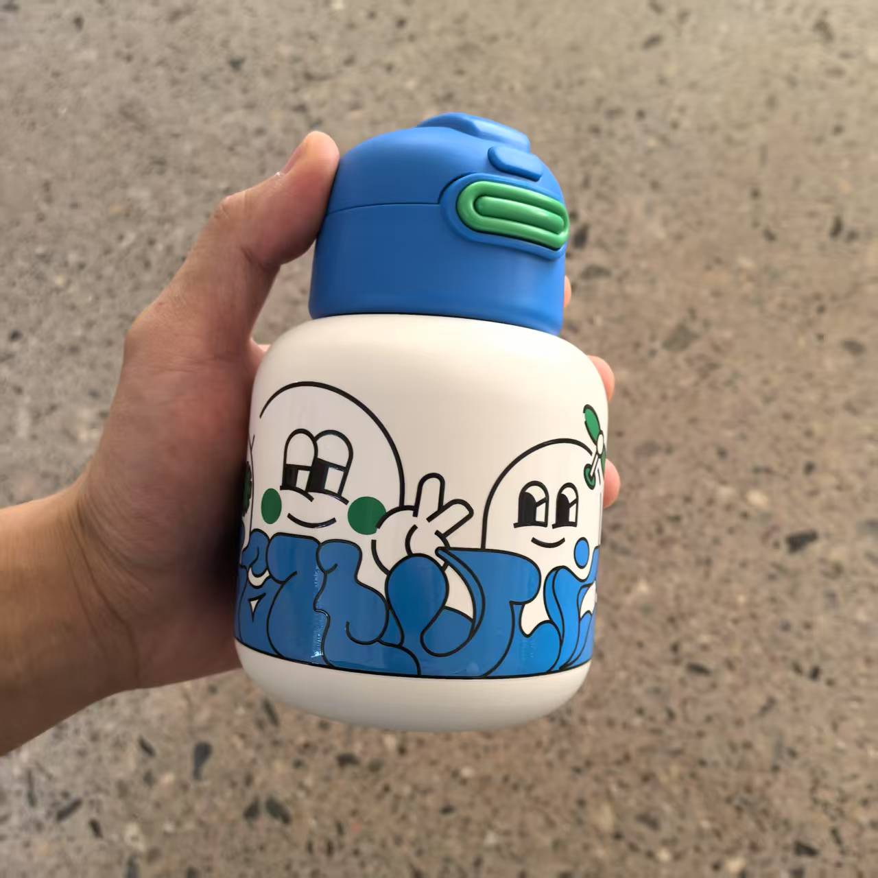 卡通吸管杯500ml