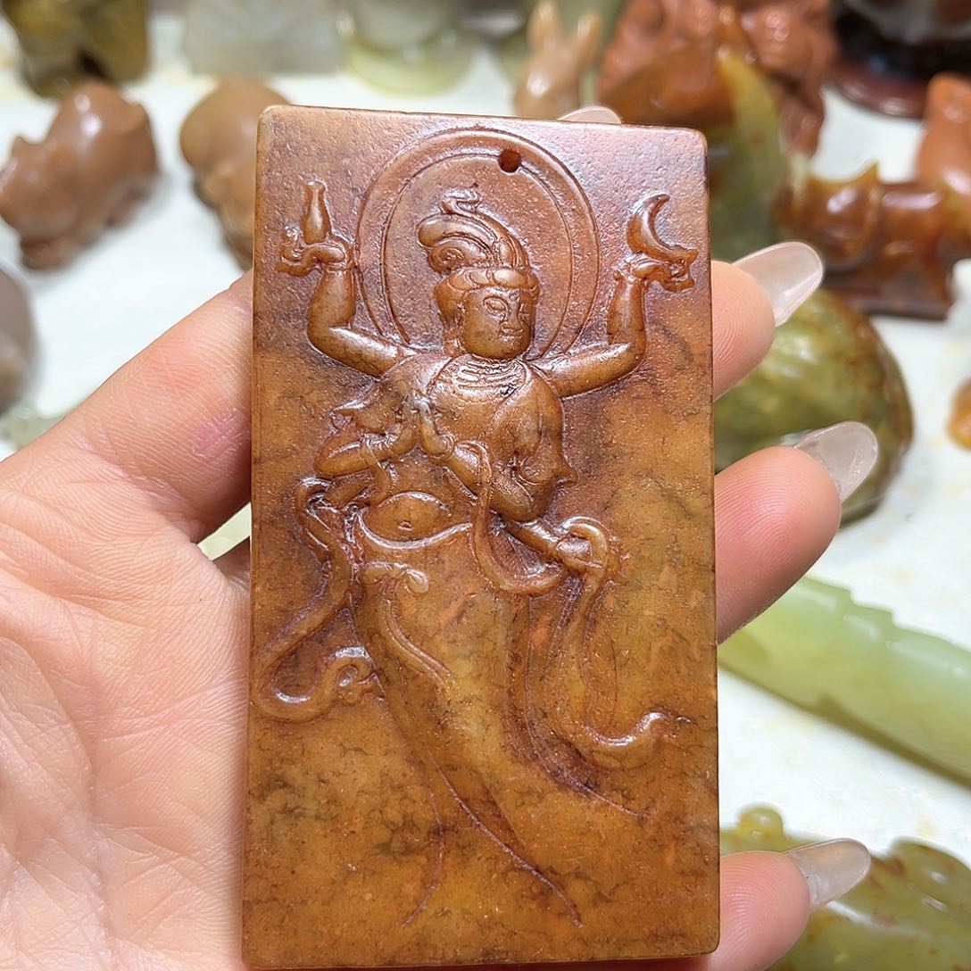 白玉菩提吊坠白玉菩提吊坠