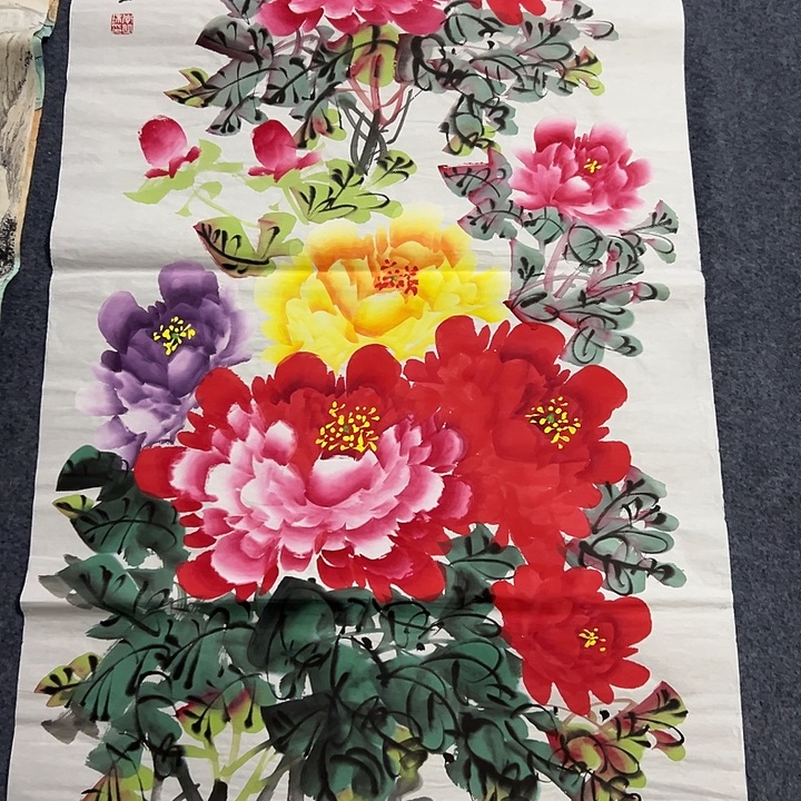 手绘国画作品欣赏