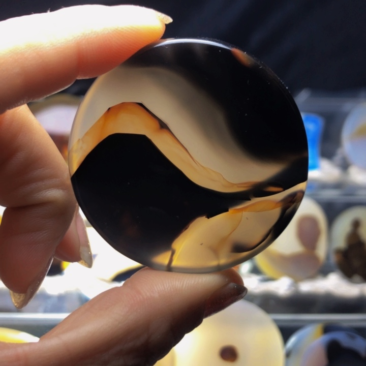 合金玛瑙/玉髓珠宝奇石93