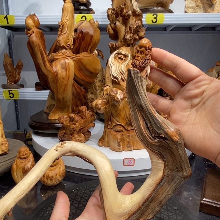 柏木（崖柏）崖柏手把件11111