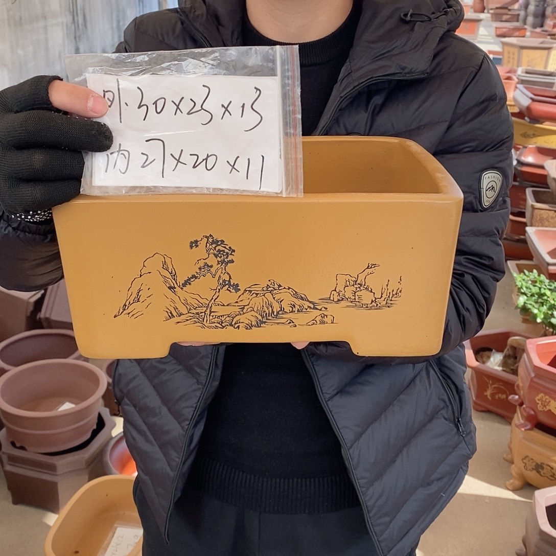 紫砂花盆紫砂花盆