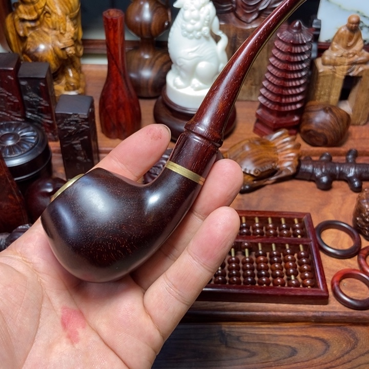 檀香紫檀（小叶紫檀）烟斗