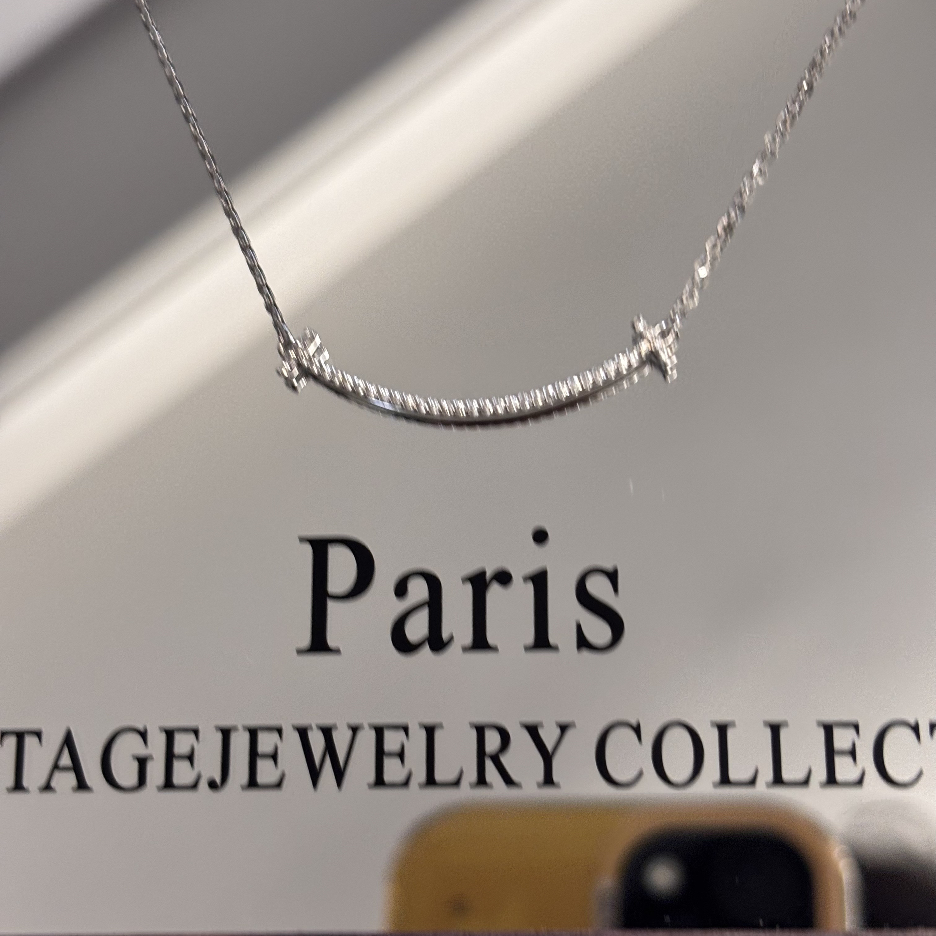 链子925银 【肖肖精选】大笑脸吊坠银饰项链百搭原创设计小众45-15