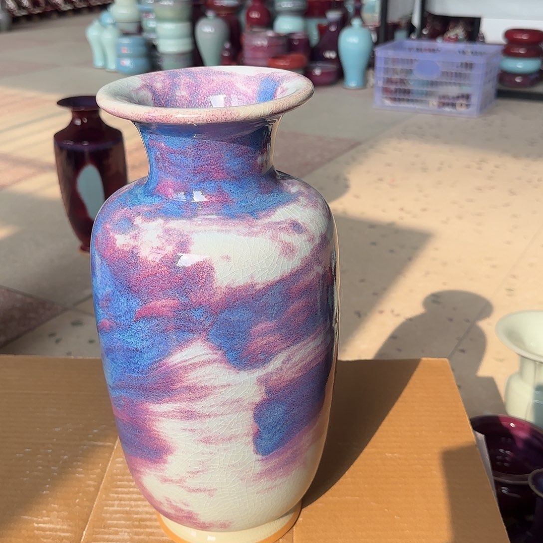 陶摆件郑家钧窑摆件