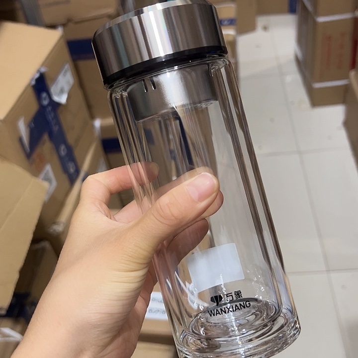 万象时空知了v929玻璃杯430➕杯套