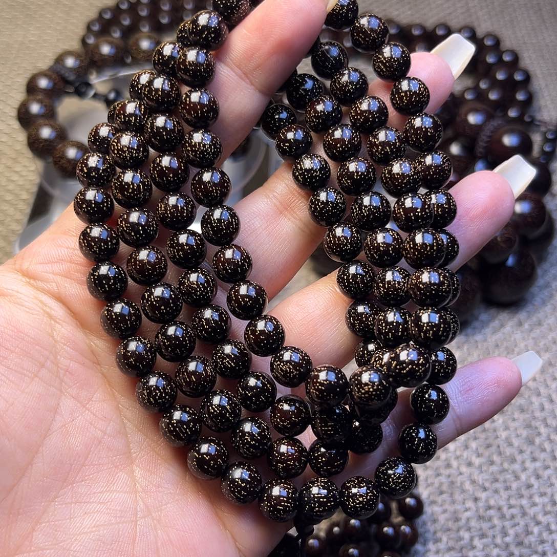 檀香紫檀（小叶紫檀）0.8 108颗爆星