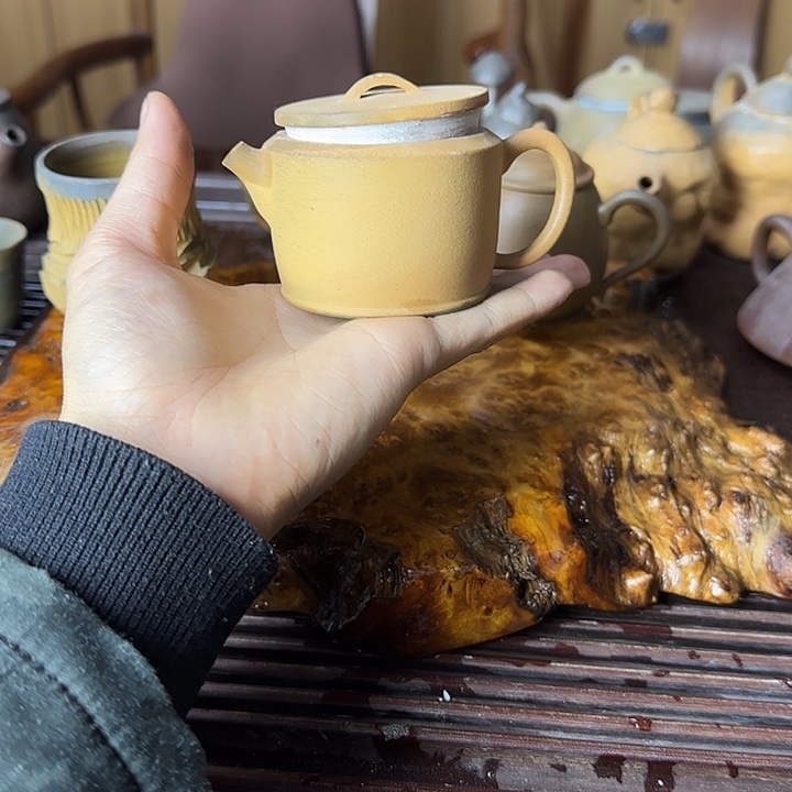 茶壶紫砂坭兴陶柴烧