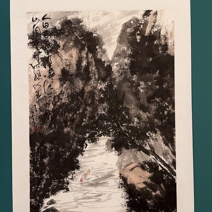 国画雷公老师作品画作