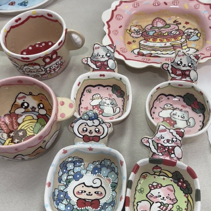 泡泡咩老师景德镇手作