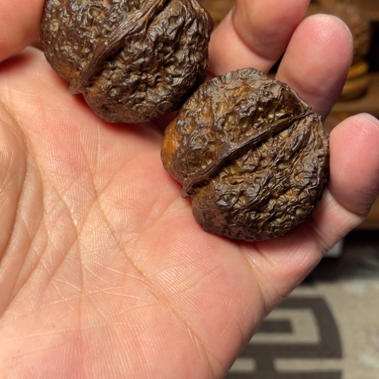 吊坠文玩核桃y蝴蝶蟾38