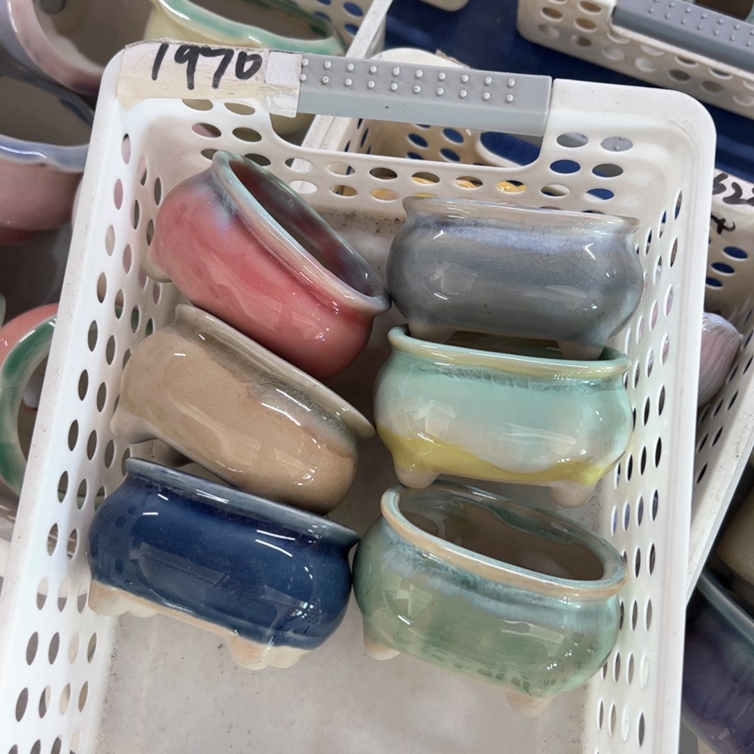 陶瓷多肉小花盆@@1970