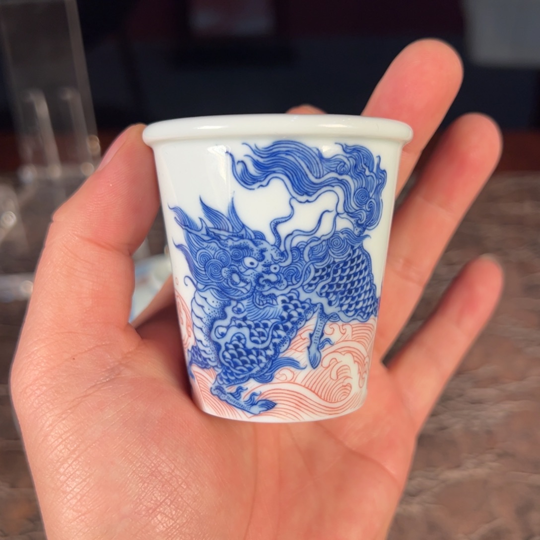 杯景德镇手绘陶瓷