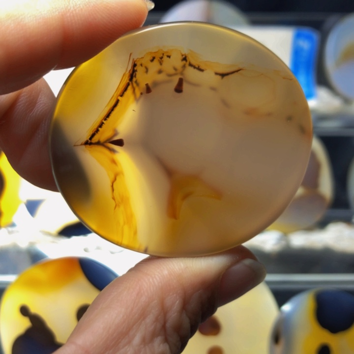 合金玛瑙/玉髓珠宝奇石173