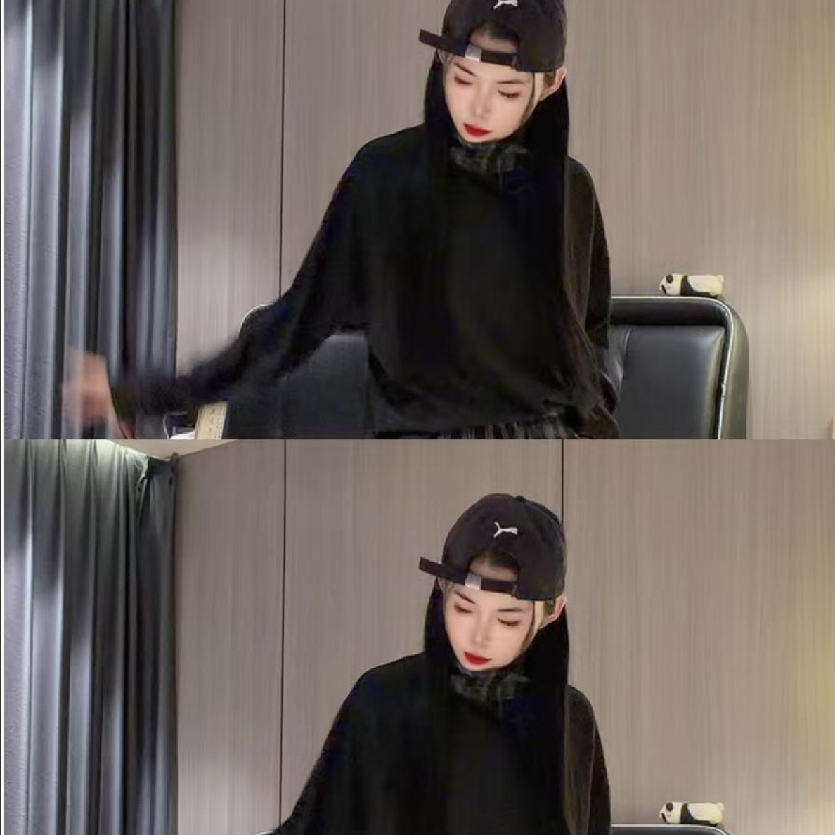 领子格年款体恤，