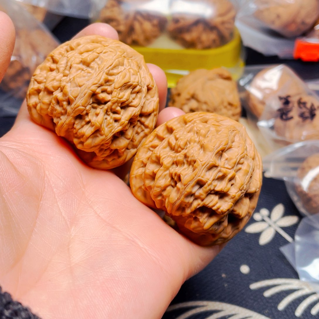 吊坠文玩核桃蓟县虎头王