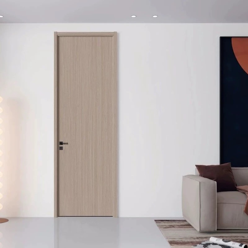 室内门免漆木门卧室环保门实木复合门定做套装门入户门套碳晶门