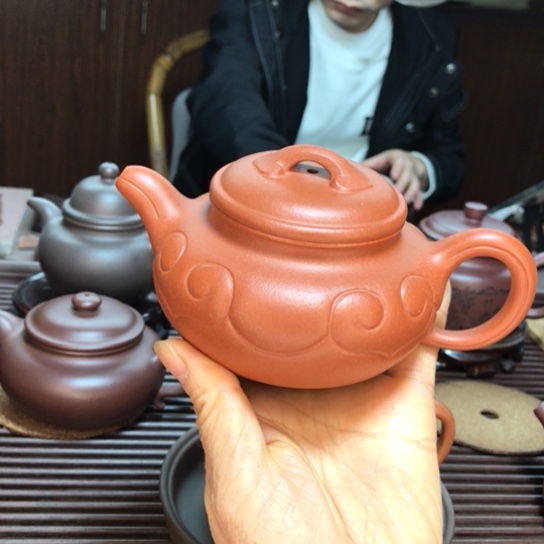 茶壶紫砂仿古如意