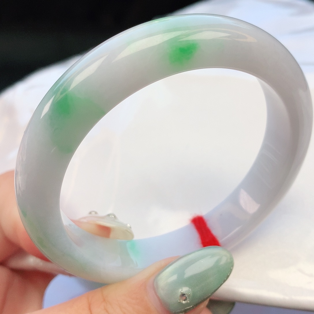 翡翠手镯未镶嵌57圈口882318