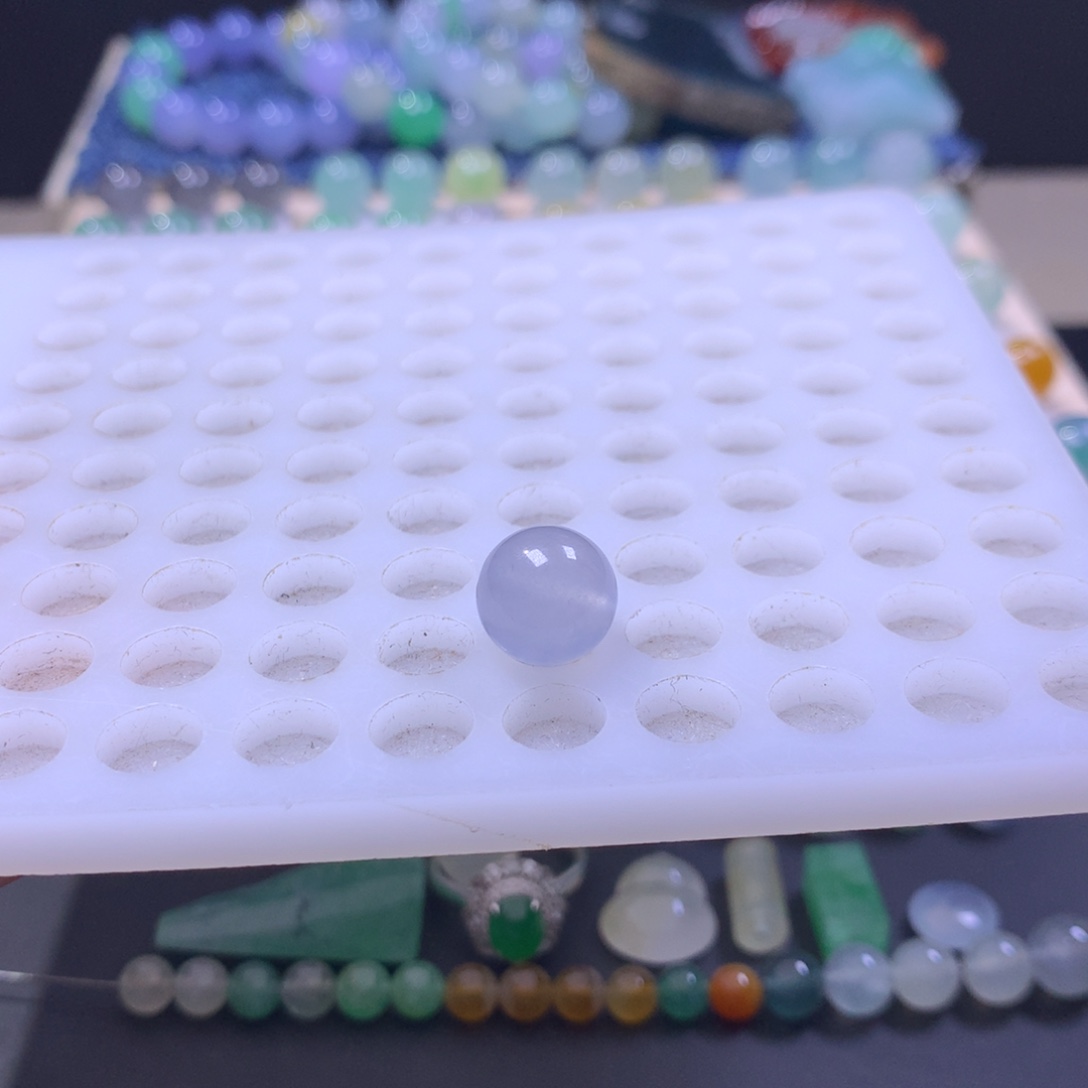 翡翠未镶嵌手链11.16翡翠圆珠