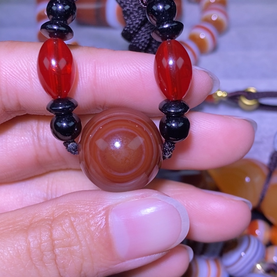 玛瑙/玉髓未镶嵌颈饰