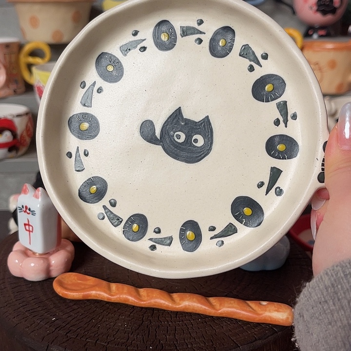 景德镇陶瓷可爱手绘杯