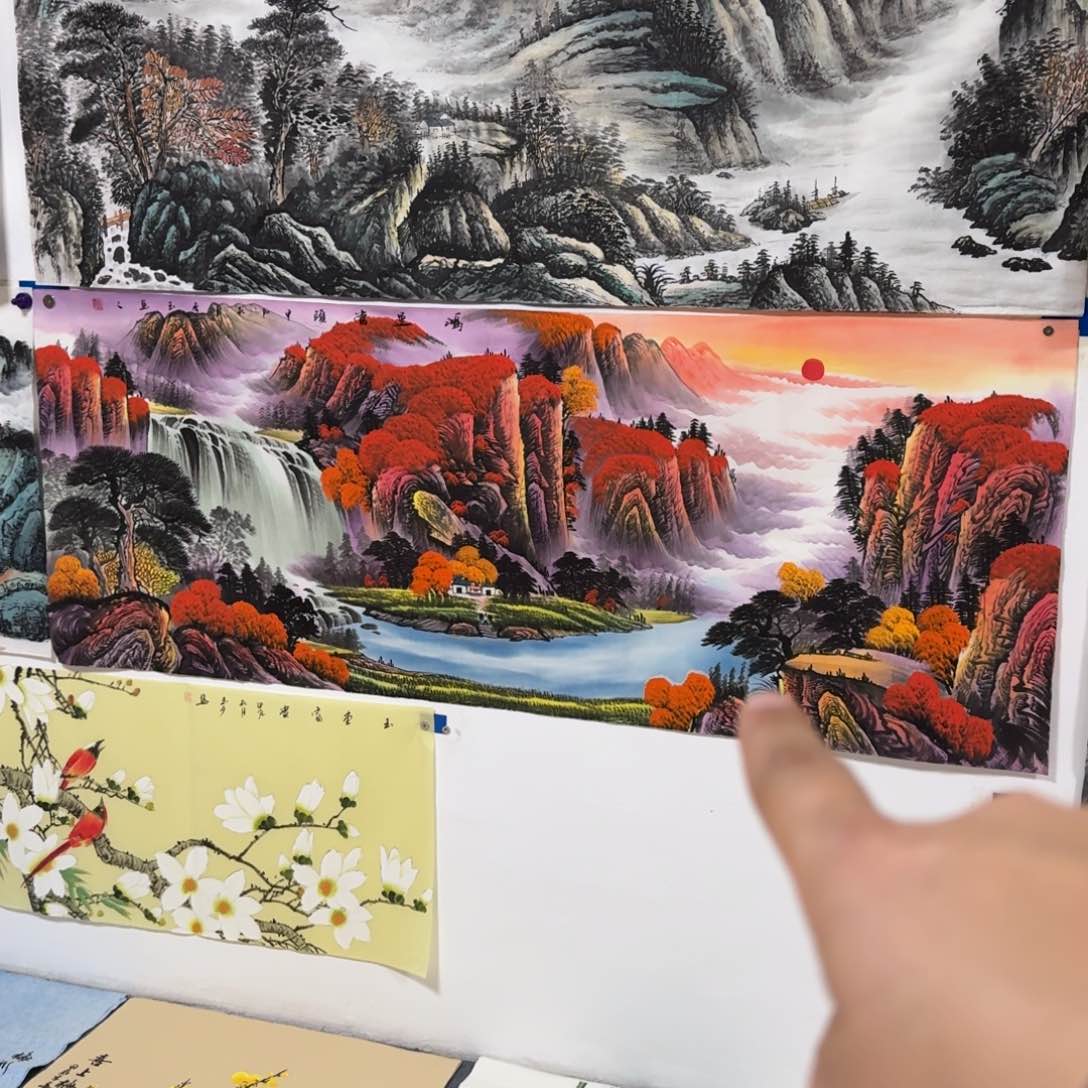 国画晓彤美术馆直播间