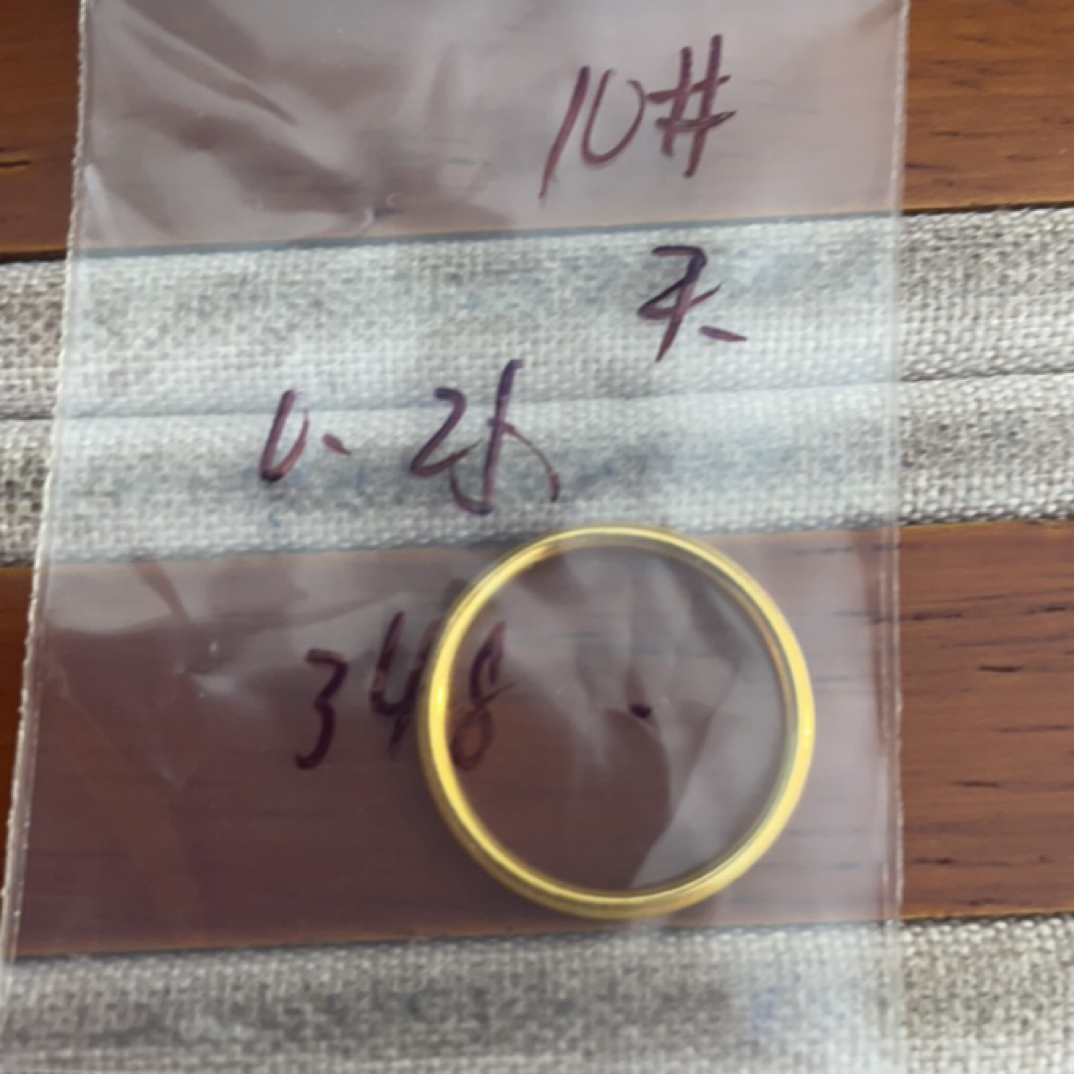 克重0.25 10号 满天星戒指 足金999