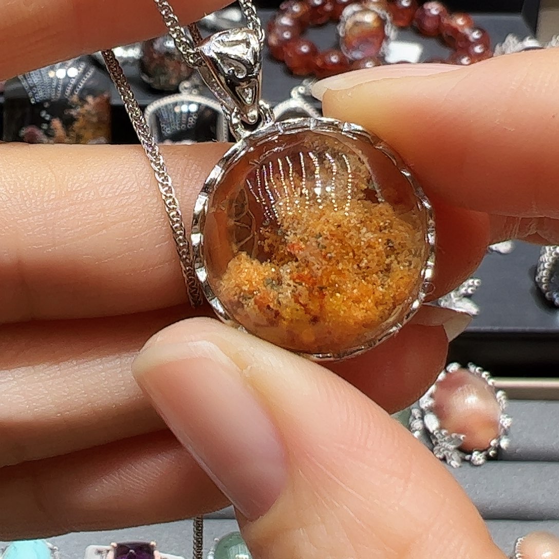 向****银S925镶嵌水晶珠宝半成品