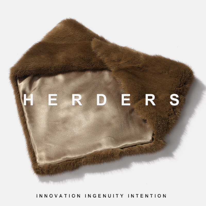 HERDERS 三角形水貂围巾 52209