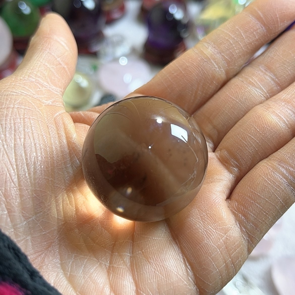 【闪购商品】水晶摆件球未镶嵌