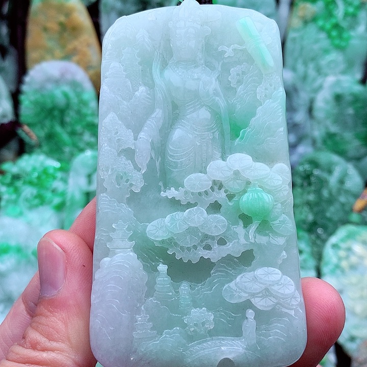 翡翠吊坠(不含链)未镶嵌