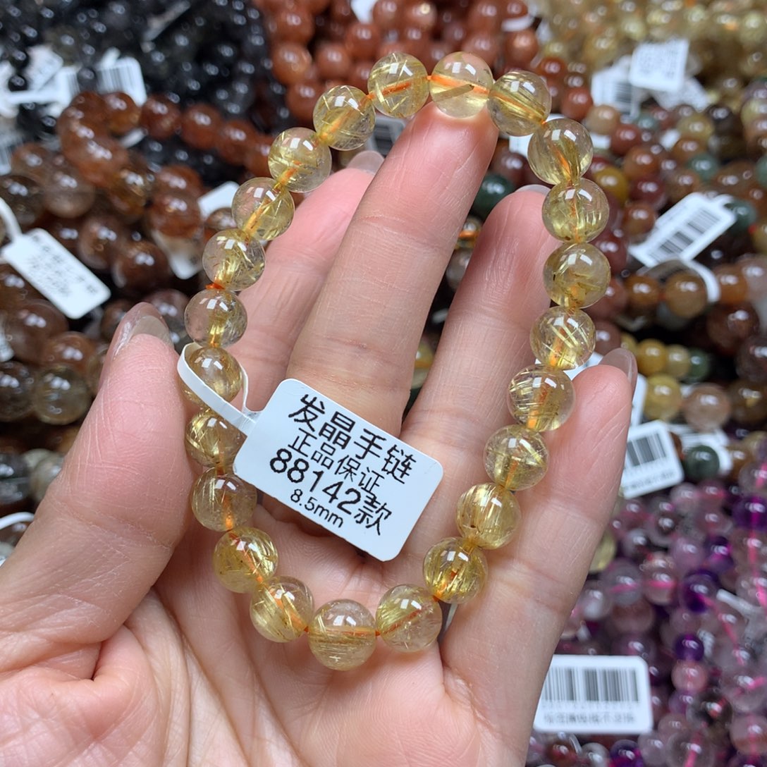 水晶手链未镶嵌手链