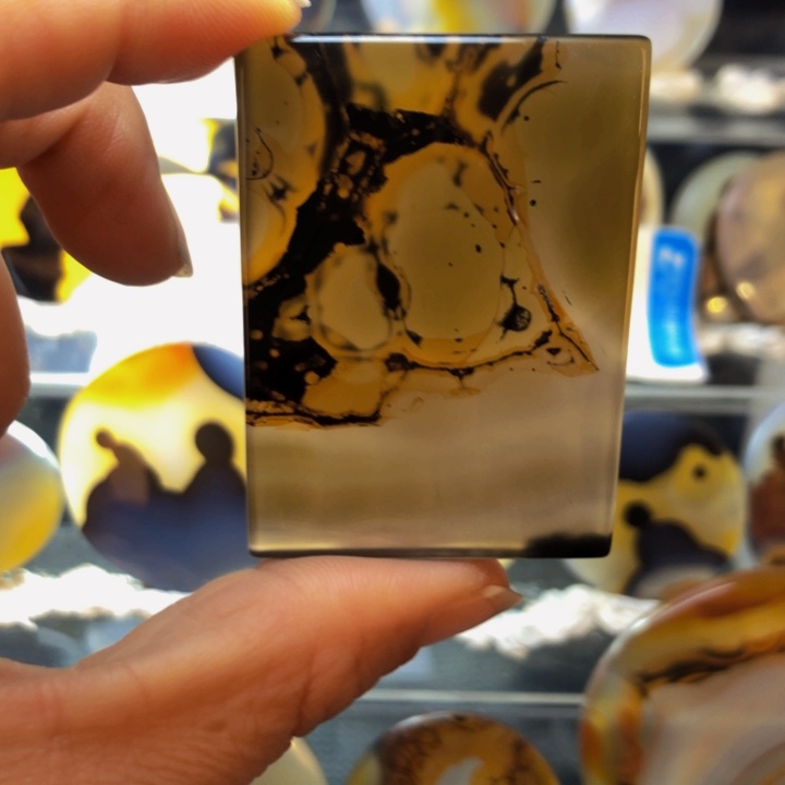 合金玛瑙/玉髓珠宝奇石79有瑕